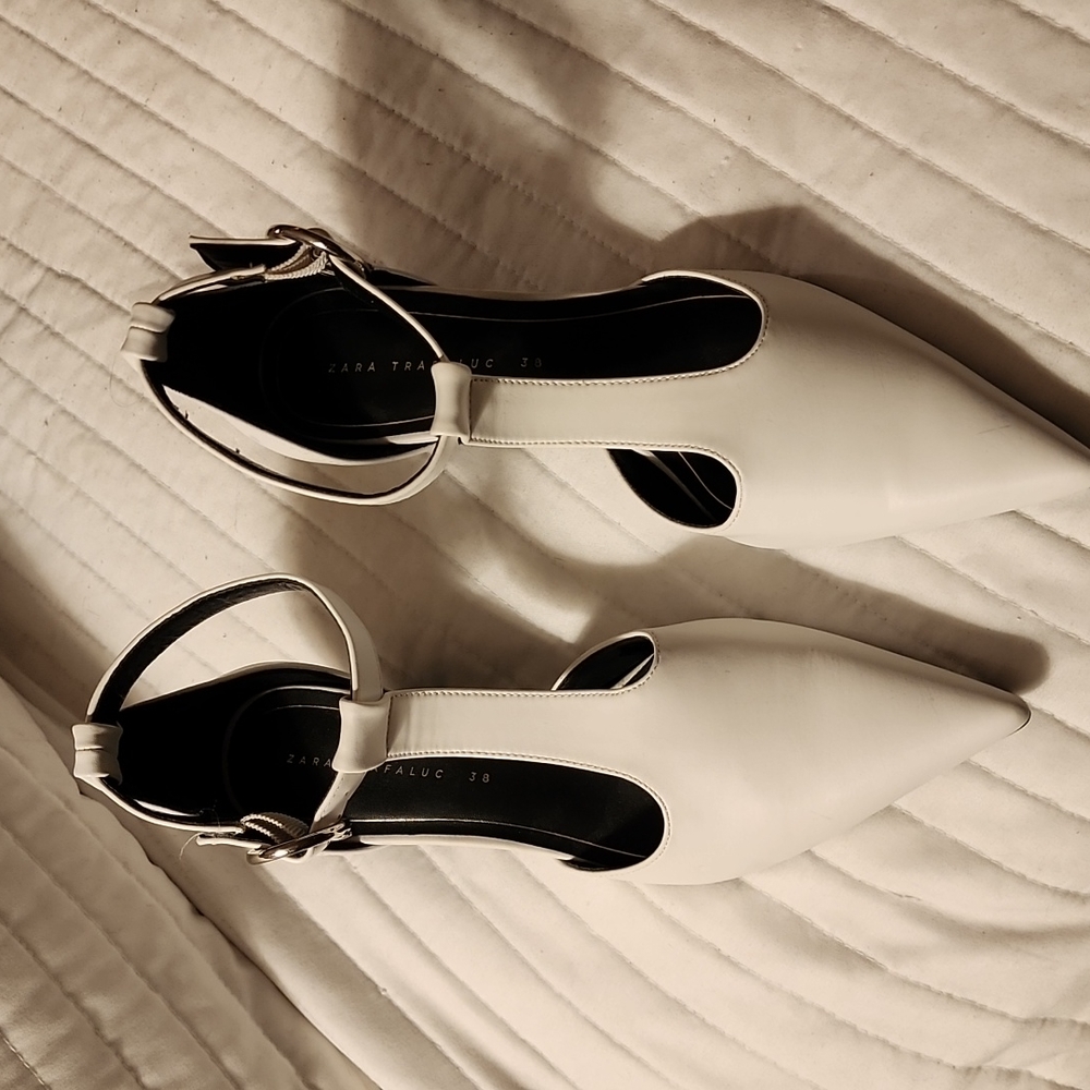 Zara t-strap shoes